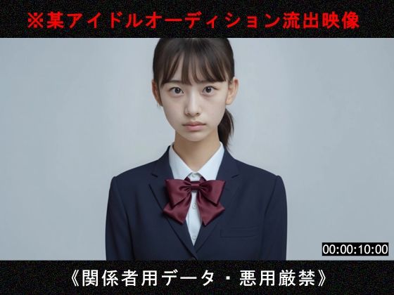 某アイドルオーディション流出映像【No.1008】